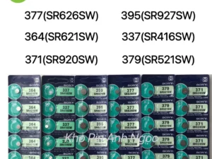 Vỉ 5 Viên Đồng Hồ Sony SR626 / SR621 / SR521 / SR920 / SR927 / SR416 1-55v