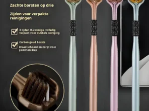 TheMall Bàn Chải Đánh Răng Đa Chiều Chải 3 Mặt. Hộp 4 Chiếc Lông Mềm Đánh Bay Mọi Mảng Bám