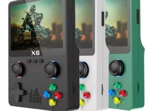 2023 Máy chơi game cầm tay X6 mới HD PSP- bộ điều khiển kép- bộ mô phỏng GBA