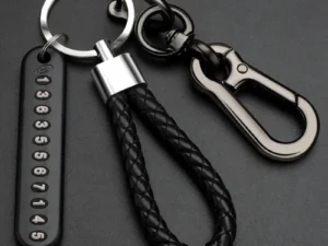 Chống Mất Xe Móc Khóa Nam Nữ Cặp Đôi Cao Cấp Móc Khóa Sáng Tạo Đa Năng Dây Móc Khóa Móc Khóa