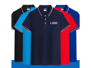 Áo sơ mi polo doanh nghiệp bảo hộ lao động- tay ngắn cho nam nữ- in logo tùy chỉnh