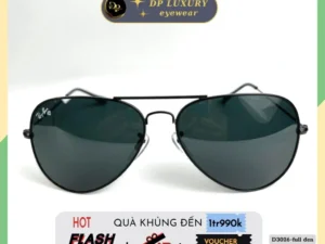 Kính Mát Nam 3026 Chống Chói Lóa-Chống Tia Uv400-Thủy Tinh Cao Cấp-Gọng Phối Titan Siêu Bền Bỉ.