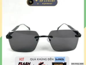 Kính Râm Mayback  Nam K55 Cao Cấp-Không Viền-Chống Nắng-Chống Tia Uv400 Gọng Phối Titan- Full Book .