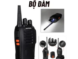 Bộ Đàm Baofeng BF888S Cự Ly Đến 5km Full Phụ Kiện- 16 Kênh Tần Số 400.00- 470.00MHz