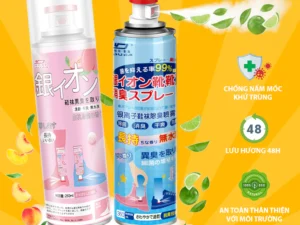 Chai Xịt Khử Mùi Giày Dép NaNo Bạc-Xịt Khử Mùi Hôi Chân Nano 2024 -BA1994