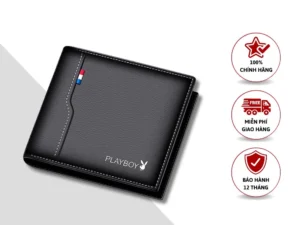Ví nam dáng ngang Playboy Ví da nam PLB0889 [VD Luxury_Ví Da Cao Cấp]