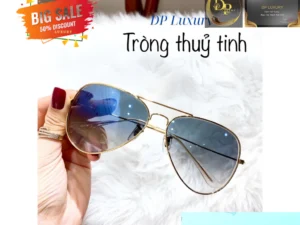 Kính Râm Nam 3026 Chống Chói Lóa-Chống Tia Uv400-Thủy Tinh Cao Cấp-Gọng Phối Titan Siêu Bền Bỉ.