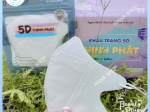 [CHÍNH HÃNG ĐỦ 10 MÀU] Khẩu Trang 5D THỊNH PHÁT 3 Lớp Vải Không Dệt Kháng Khuẩn Lọc Bụi Mịn Tia UV