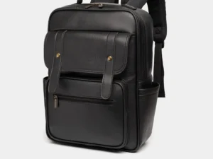 Balo Da Thời Trang Đi Học Đựng Laptop Tài Liệu Sách Vở Đa Năng DD