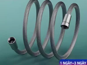 Vòi sen màu xám lưu lượng lớn và áp suất cao 1-5m/2m Phụ kiện vòi sen cầm tay phòng tắm bền bỉ