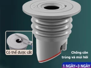 Nút xả nước bằng silicon kích thước phổ thông giúp ngăn mùi hôi và côn trùng rò rỉ phù hợp cho nhà bếp và phòng tắm