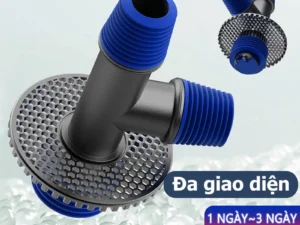 Ống thoát nước sàn ba chiều có thể kết nối với ống thoát nước máy giặt- khử mùi- nắp thoát nước bồn rửa mặt