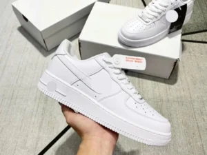 Giày Sneaker Trắng·- Giày Thể Thao Phong Cách Basic Đế cao su Tăng Chiều Cao Đủ size Nam Nữ Full Box.