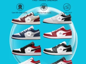 Giày Thể Thao cổ thấp đủ phối màu d Hottrend- Giày Sneaker cổ thấp Nam Nữ tiện lợi  đủ size 36-43 Full Box+Bill