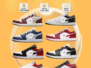 Giày Thể Thao cổ thấp đủ phối màu đế cao su- Giày Sneaker cổ thấp Nam Nữ phong cách Basic đủ size 36-43 Full Box+Bill