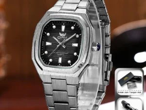 OPK Đồng hồ Nam Dây đeo đồng hồ bằng thép không gỉ Đơn giản Quà tặng chống thấm nước dạ 6044