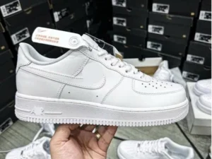 Giày AF1 trắng đủ size nam nữ - Giày thể thao AF1 all white full bill box